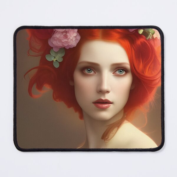 Item preview, Beautiful redhead: 3 of 4 designed and sold by ebrawne.