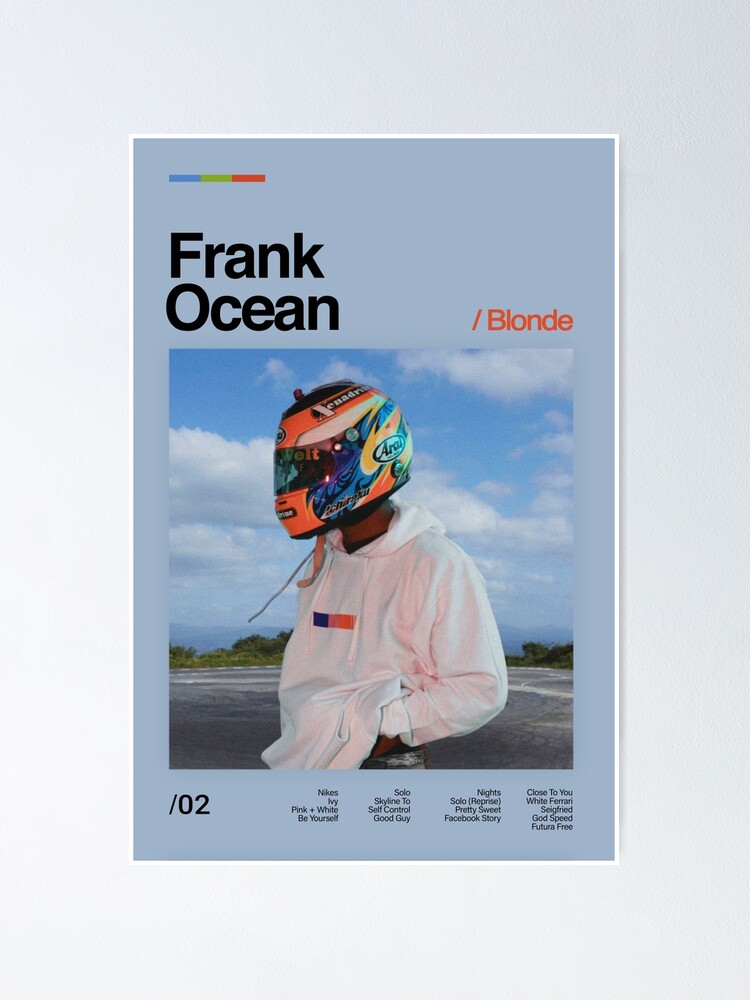 Blond by Frank Ocean | Poster