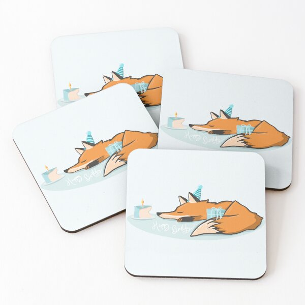 Item preview, Birthday Fox designed and sold by Nightlea.