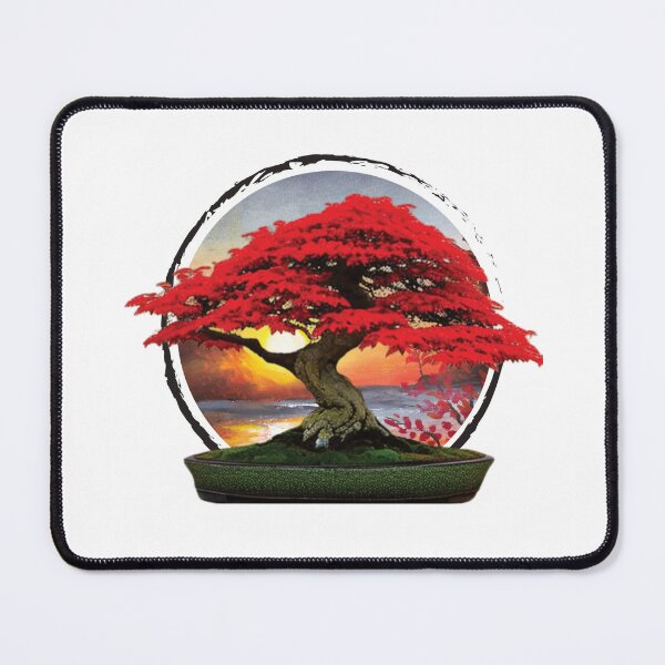 Item preview, Bonsai tree with sunset designed and sold by piesdesignart.