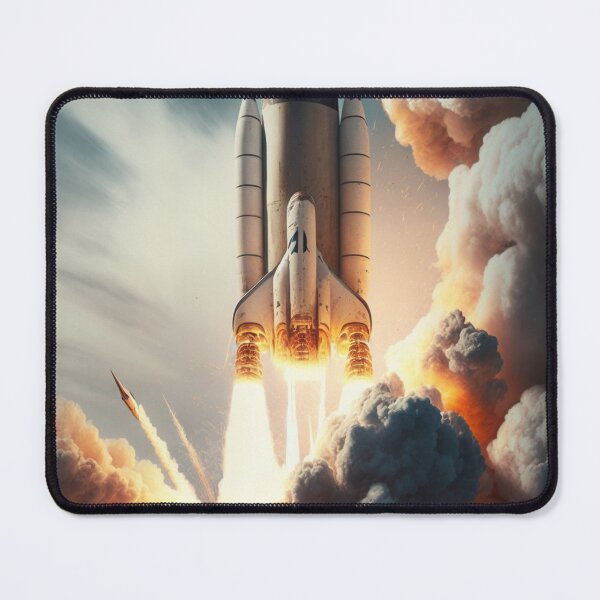 Item preview, Rocket launch with steam exhaust designed and sold by texta-designs.