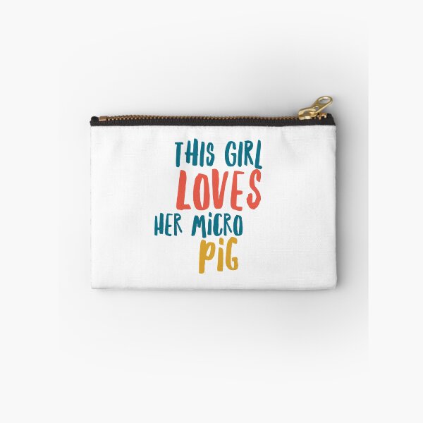 Item preview, This girl loves her micropig designed and sold by CharlyB.