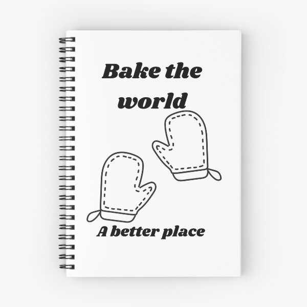 Item preview,  bake the world a better place designed and sold by Speckledfrog.