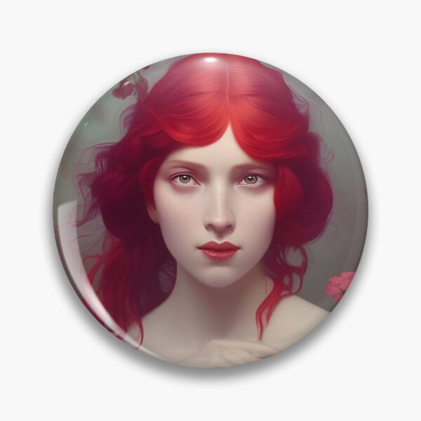 Item preview, Beautiful redhead: 4 of 4 designed and sold by ebrawne.