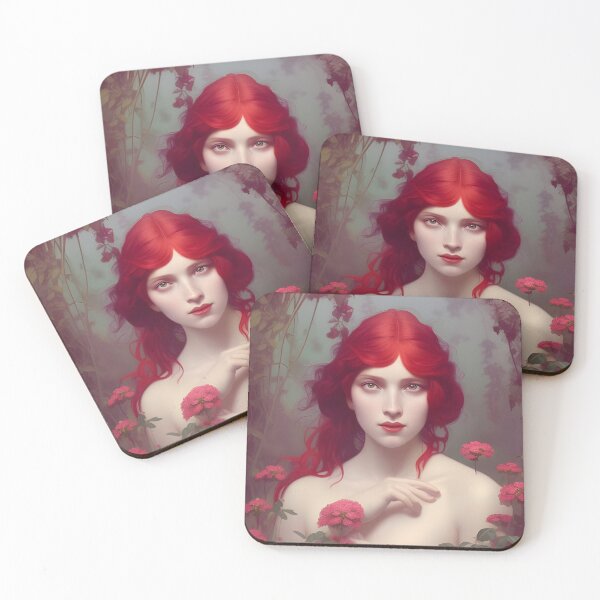 Item preview, Beautiful redhead: 4 of 4 designed and sold by ebrawne.