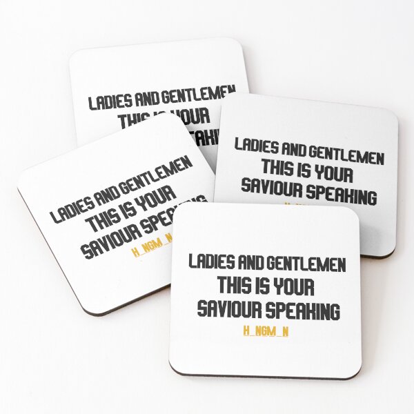 Item preview, ladies and gentlemen this is your saviour speaking designed and sold by LannisterOnMars.