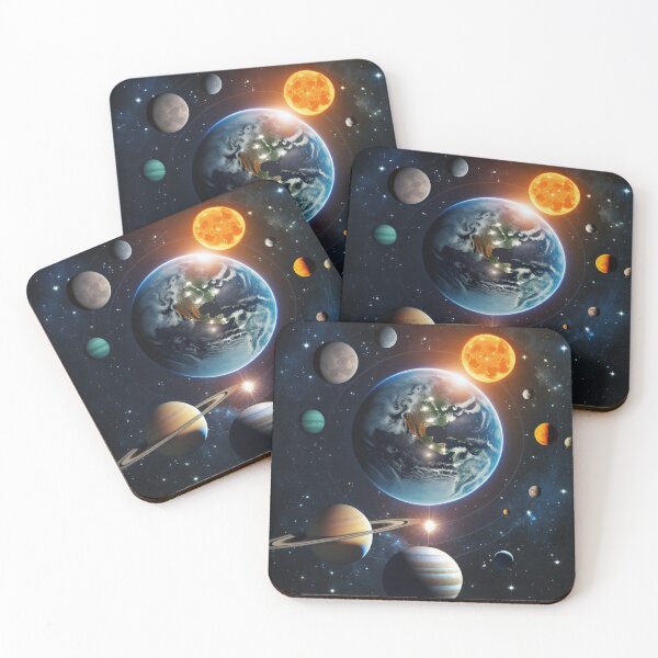 Item preview, Solar System Aligned: Earth and Planets in Harmony designed and sold by texta-designs.