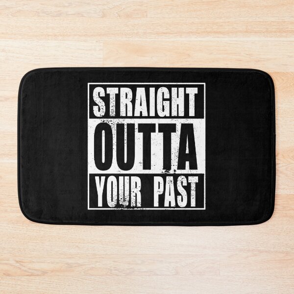 Item preview, Straight Outta Your Past (white) designed and sold by SolidEarthArt.