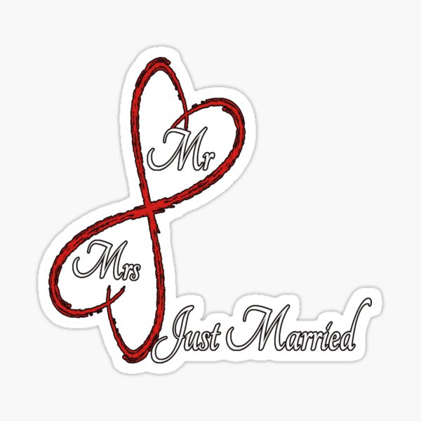 Wedding Sticker Sheet Mr & Mrs Wedding Day Love Marriage Just Married Marry  Me Memories Honeymoon Scrapbooking Journaling Crafts 224 