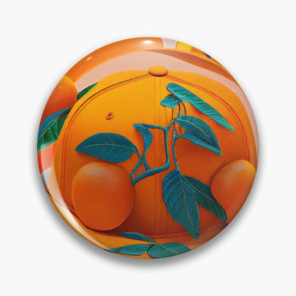Artikelvorschau, Shift in the Shade Rollover Tangerine Snapback Digital Painting entworfen und verkauft von CodeAndColors.