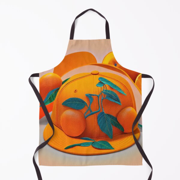 Aperçu de l'œuvre Shift in the Shade Rollover Tangerine Snapback Digital Painting créée et vendue par CodeAndColors.