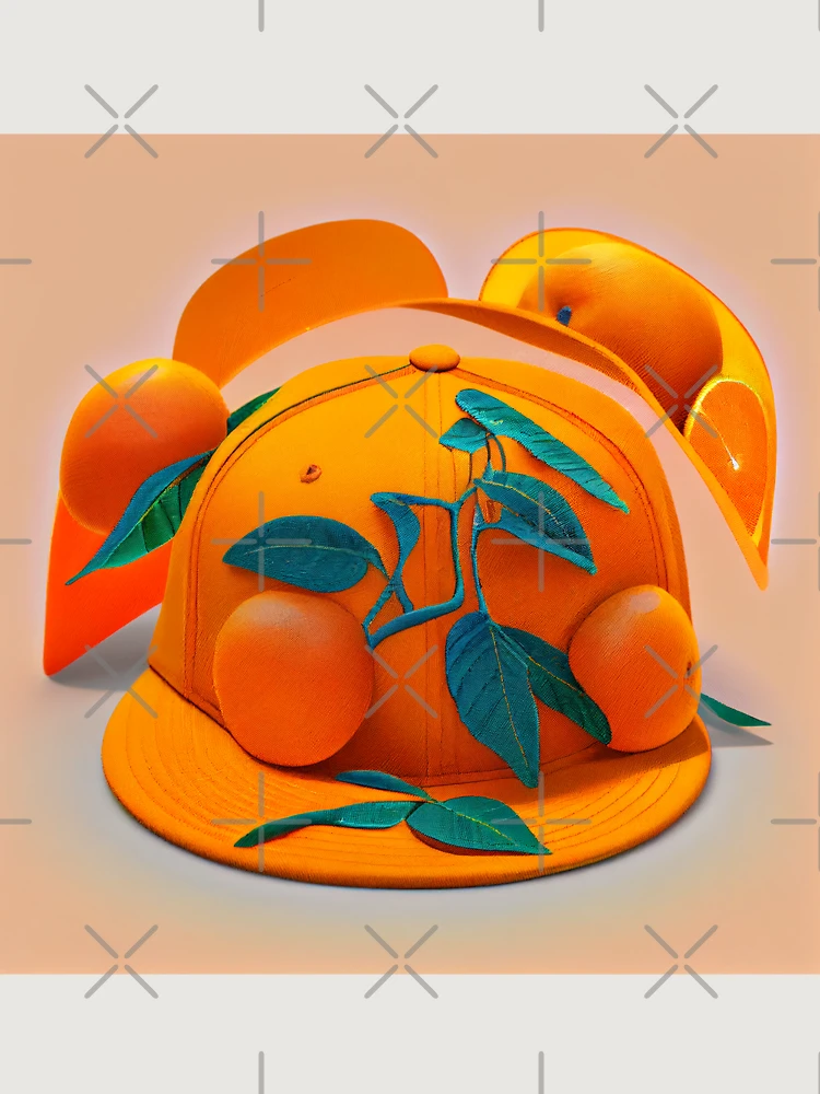 Thumbnail 6 von 6, Premium Oversized Pullover, Shift in the Shade Rollover Tangerine Snapback Digital Painting designt und verkauft von CodeAndColors.
