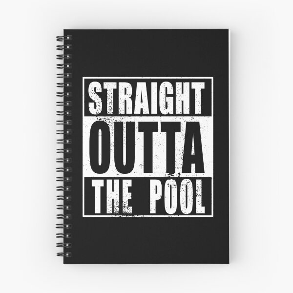 Item preview, Straight Outta The Pool (white) designed and sold by SolidEarthArt.