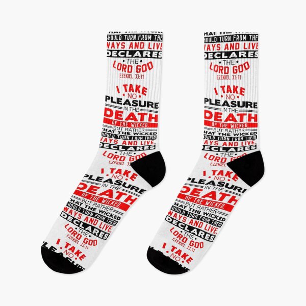 Item preview, I Take No Pleasure In The Death Of The Wicked. Ezekiel 33:11 designed and sold by plushism.
