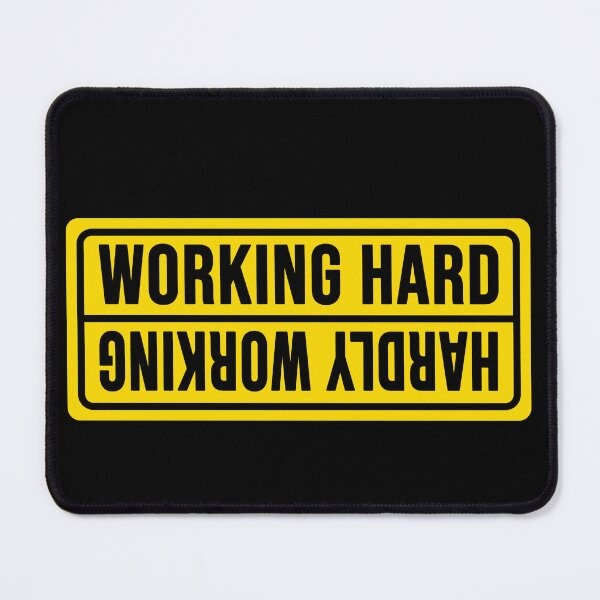 Item preview, Funny working hard hadly working construction phrase humor designed and sold by DisenyosDeMike.