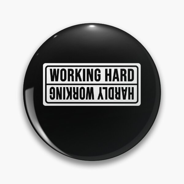 Item preview, Funny working hard hadly working construction phrase humor designed and sold by DisenyosDeMike.