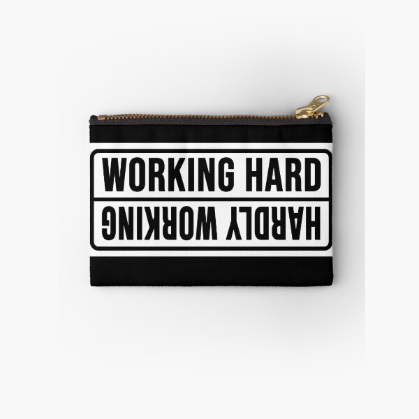Item preview, Funny working hard hadly working construction phrase humor designed and sold by DisenyosDeMike.