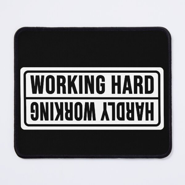 Item preview, Funny working hard hadly working construction phrase humor designed and sold by DisenyosDeMike.