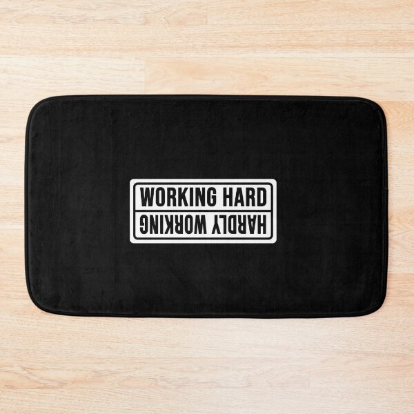 Item preview, Funny working hard hadly working construction phrase humor designed and sold by DisenyosDeMike.