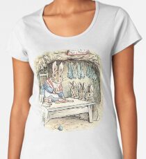 Josephine Rabbit and Benjamin Bunny Women's Premium T-Shirt
