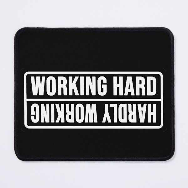 Item preview, Funny working hard hadly working construction phrase humor designed and sold by DisenyosDeMike.