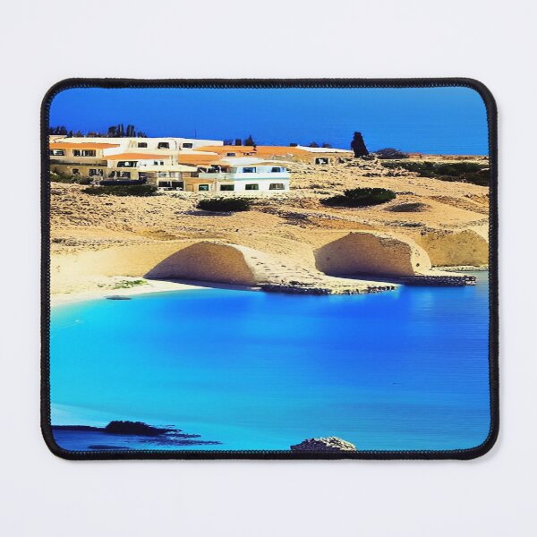 Item preview, Cyprus coast ai art designed and sold by Mirex88.