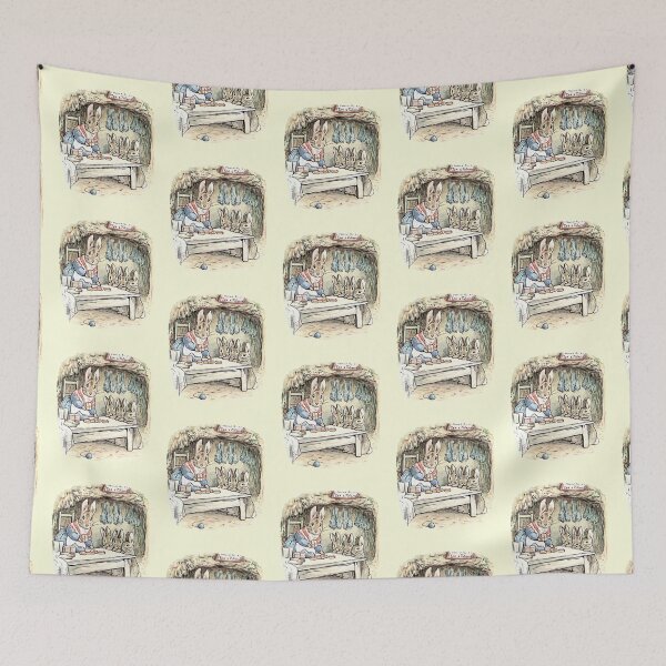 Item preview, Beatrix Potter Bunnie Rabbits in the Kitchen designed and sold by dotpattern.