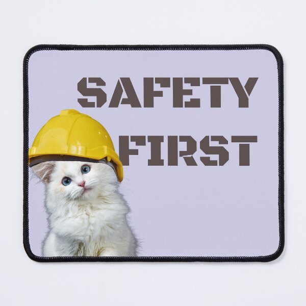 Item preview, Safety first cat designed and sold by PellSilversmith.