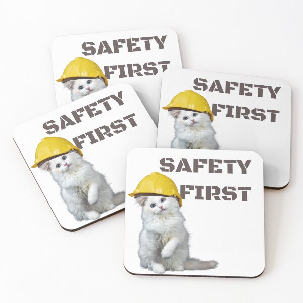 Item preview, Safety first cat designed and sold by PellSilversmith.