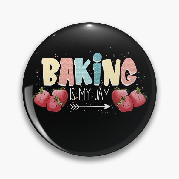 Item preview, Baking is my jam designed and sold by CharlieCreates.