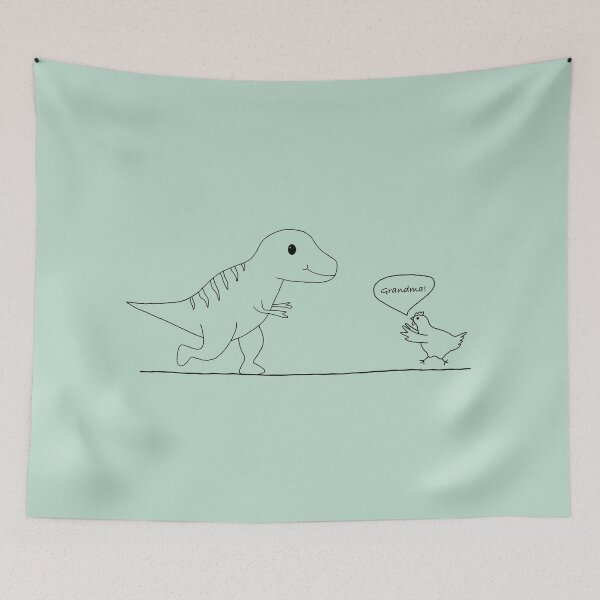 Item preview, Dinosaur evolution (Grandma) designed and sold by EarlGrey88.
