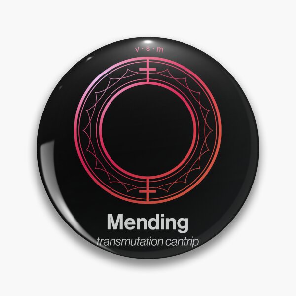 Item preview, Mending Spell Symbol designed and sold by Unspelled.