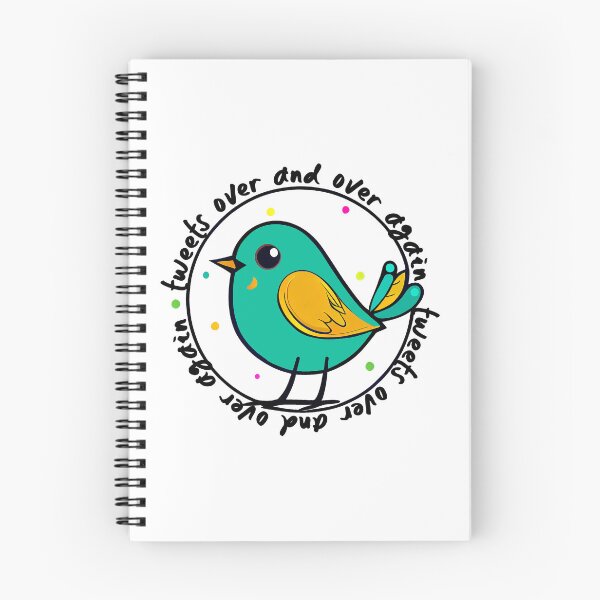 Item preview, Bird Tweets Over and Over Again designed and sold by KOTOdesign.