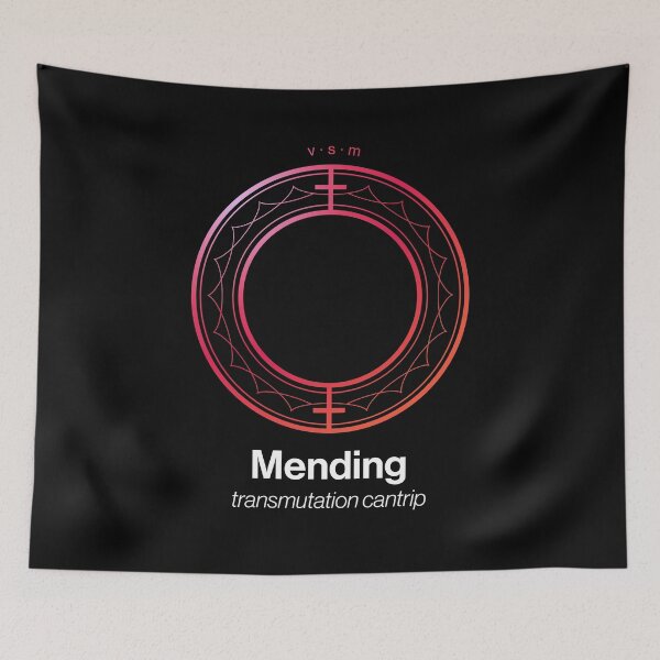 Item preview, Mending Spell Symbol designed and sold by Unspelled.