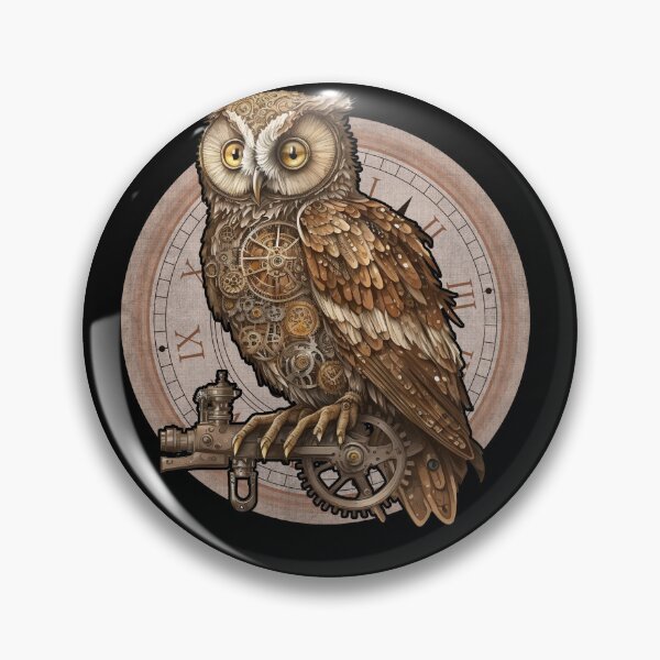 Item preview, Steampunk Eule Comic Style designed and sold by sbachstroem.