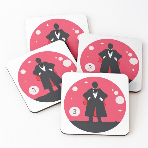 Item preview, Silhouette Third Doctor Jon Pertwee designed and sold by Blue Box Artworks.
