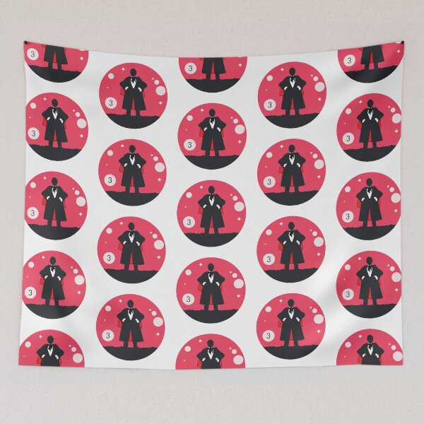 Item preview, Silhouette Third Doctor Jon Pertwee designed and sold by Blue Box Artworks.