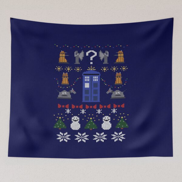 Item preview, Whovian Christmas designed and sold by silentrebel.