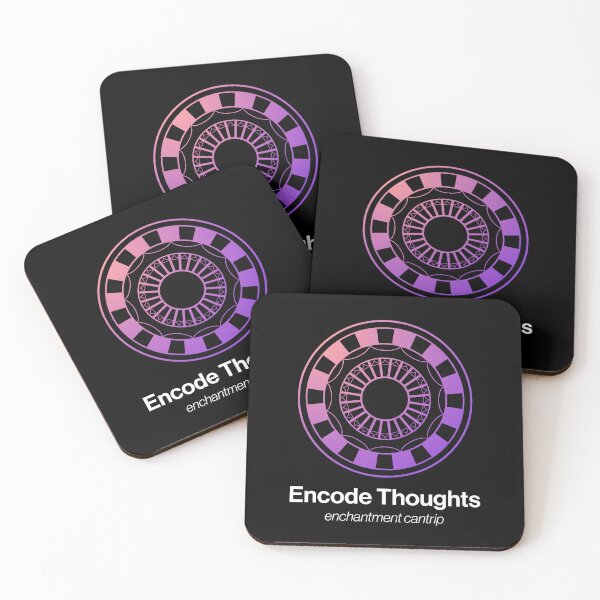 Item preview, Encode Thoughts Spell Symbol designed and sold by Unspelled.