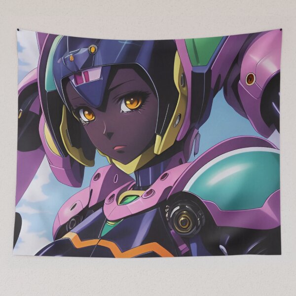 Item preview, Ride On Time | Black Anime Girl designed and sold by blackanimemecca.