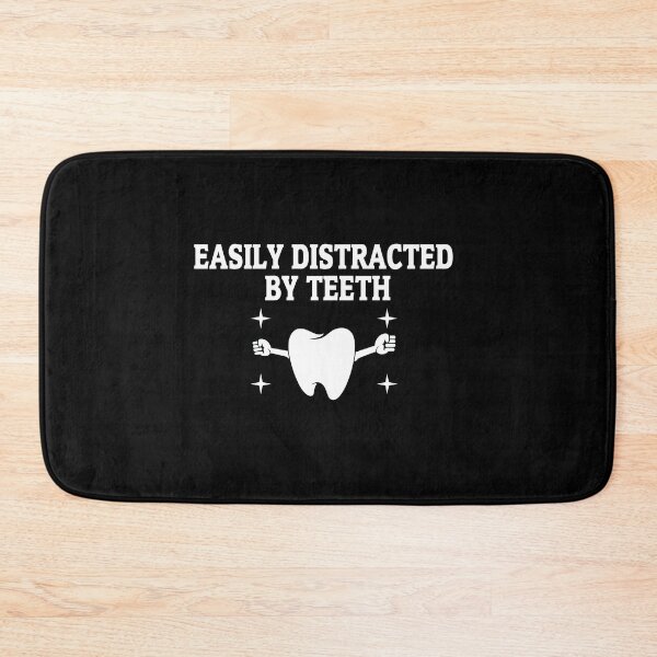 Item preview, Easily Distracted By Teeth Tee Dentist Dentistry Men Women National Dentist''s Day Funny Dentist Quotes  designed and sold by ZANNIX.