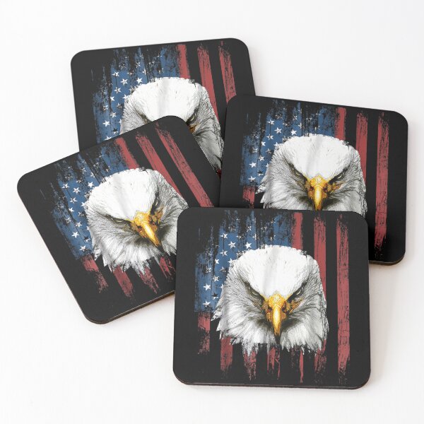 Item preview, Bald Eagle American Flag 4th of July  designed and sold by DONWELCH.