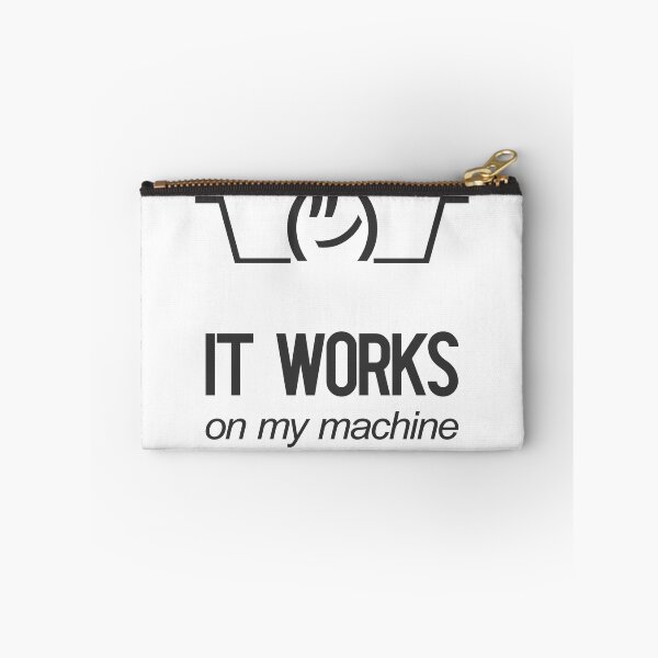 Item preview, Shrug It Works On My Machine Funny Programmer Excuse designed and sold by tanmay2000.