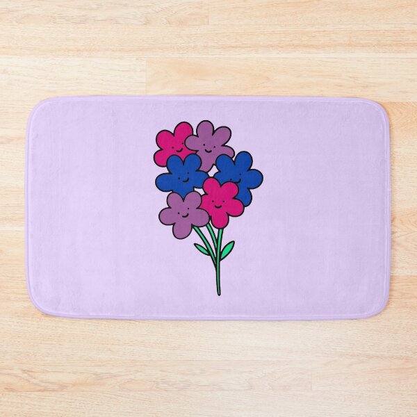 Item preview, Subtle Bisexual Pride Flowers designed and sold by everything4eva.