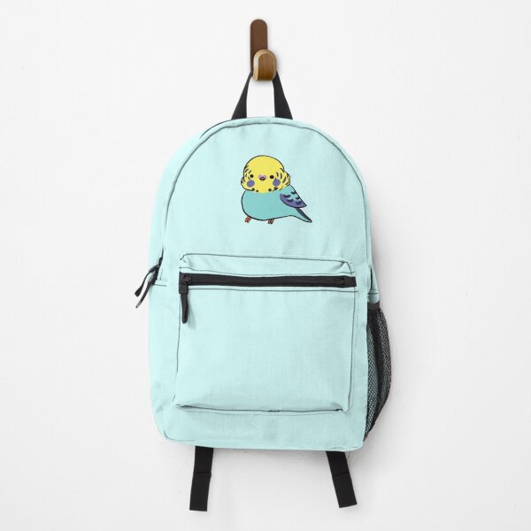 Item preview, Yellow and blue Budgie Cute little bird illustration designed and sold by Yarafantasyart.
