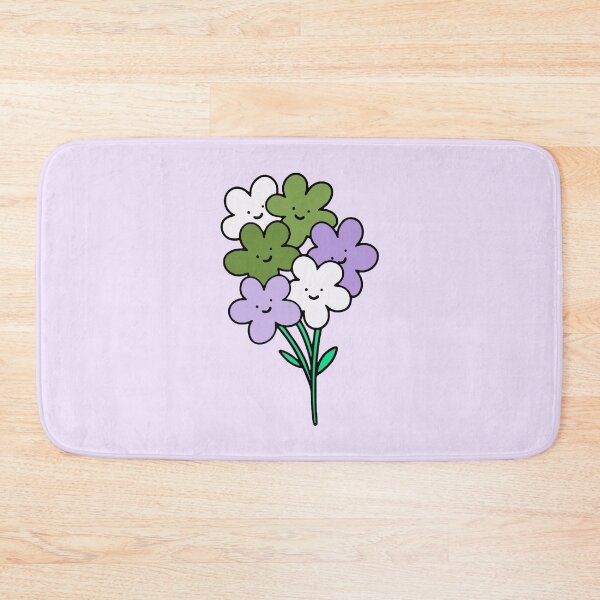 Item preview, Subtle Genderqueer Pride Flowers designed and sold by everything4eva.