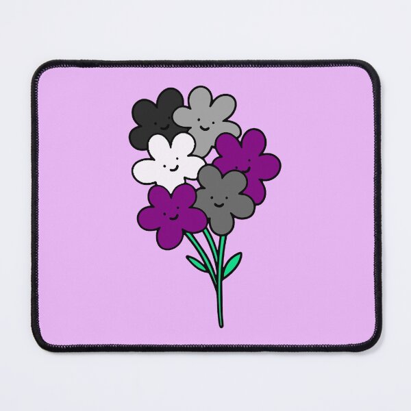 Item preview, Subtle Ace Pride Flowers designed and sold by everything4eva.