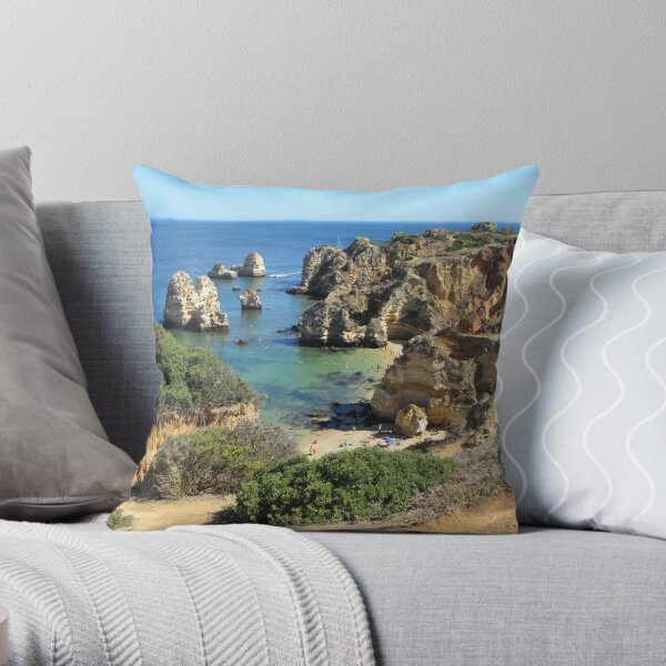 Algarve, Portugal Throw Pillow
