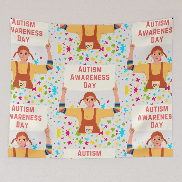 Item preview, Autism Awareness Day  designed and sold by Simo0455.