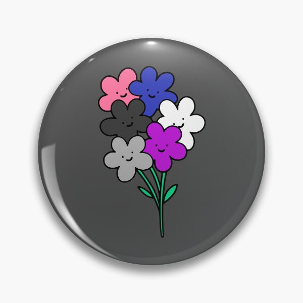Item preview, Subtle Genderfluid Pride Flowers designed and sold by everything4eva.
